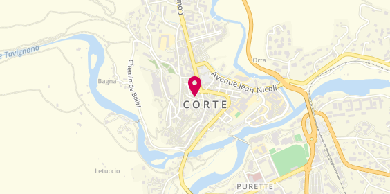 Plan de Elec Centre Corse, Résidence Perru, 20250 Corte