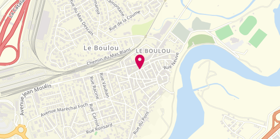 Plan de Jld, 6 Rue Rouillé, 66160 Le Boulou