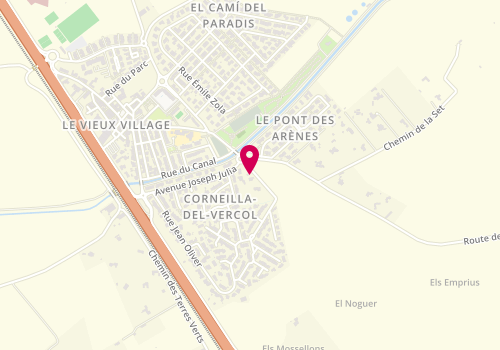Plan de PIAT Sylvain, Lotissement le Pont des Arenes
42 Avenue des Genets, 66200 Corneilla-del-Vercol