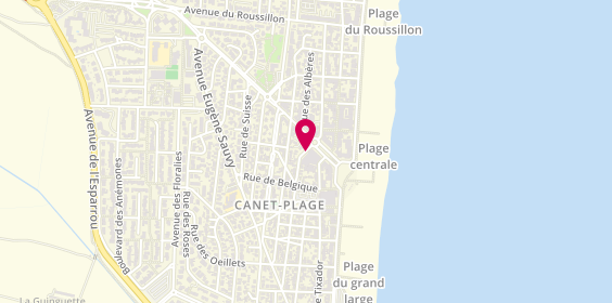 Plan de Mp Services 66, 1 Rue Île de France, 66140 Canet-en-Roussillon