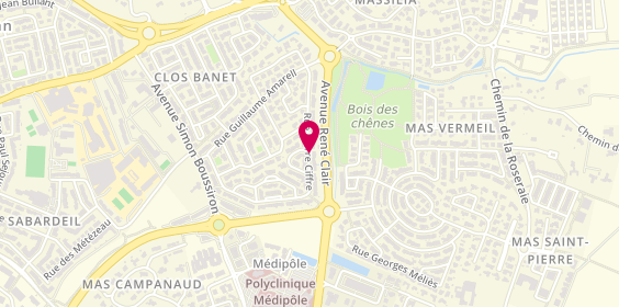 Plan de Jb Services, 98 Rue Pierre Ciffre, 66000 Perpignan