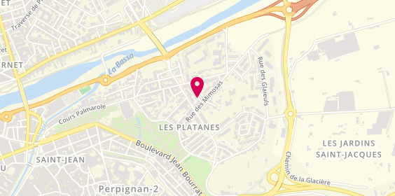 Plan de Eps-Energie, 16 Rue Primevères, 66000 Perpignan