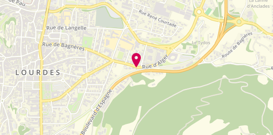 Plan de DVS Cabling, 88 Rue Bagnères, 65100 Lourdes