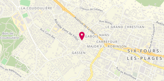 Plan de Gianelli Jean-pierre, Résidence Les Lilas
155 Rue des Gabois, 83140 Six-Fours-les-Plages
