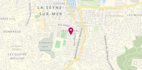 Plan de BARRUL CORTES MANUEL, 113 Rue Condorcet, 83500 La Seyne-sur-Mer