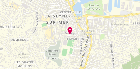 Plan de MOUSSA Abdelbasset, Rue Isnard, 83500 La Seyne-sur-Mer