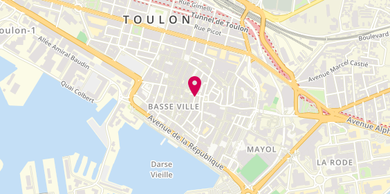 Plan de Hestin Multi Services, 4 Rue Augustin Daumas, 83000 Toulon