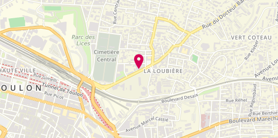 Plan de Atelier de la Loubiere, 355 Boulevard de la Démocratie, 83000 Toulon