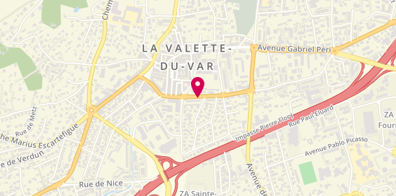 Plan de TURCO Jean Marc, B 1 78 Boulevard General Leclerc, 83160 La Valette-du-Var