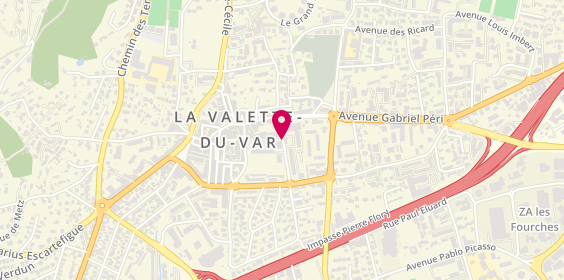 Plan de Egnr 83, avenue Aristide Briand, 83160 La Valette-du-Var