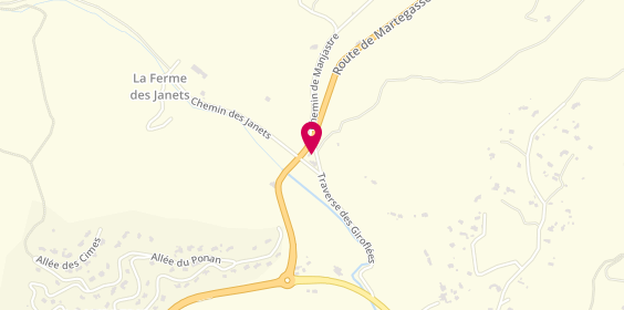 Plan de Art Elec 83, 600 Route Martegasse, 83230 Bormes-les-Mimosas