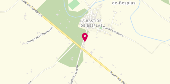 Plan de CARTER Mark, 19 Impasse Grand Chemin, 09350 La Bastide-de-Besplas