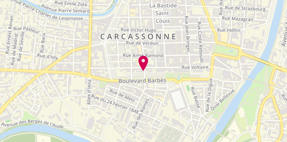 Plan de Elec Renov Services, 3 Rue Jules Sauzede, 11000 Carcassonne