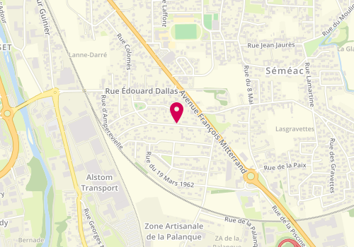 Plan de BALZAC Patrick, 36 Rue Louis Bleriot, 65600 Séméac