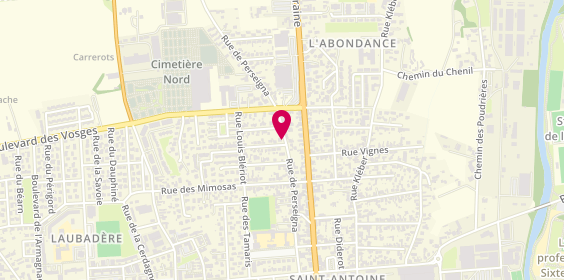 Plan de GUEYDON Daniel, 23 Rue de Perseigna, 65000 Tarbes