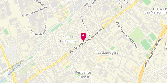 Plan de Nrjtec, 258 Boulevard Romain Rolland, 13009 Marseille
