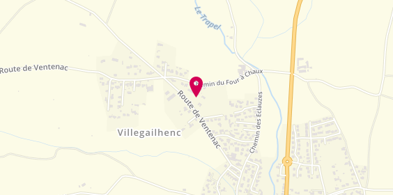 Plan de Electrons Multi Services, 14 Route de Ventenac, 11600 Villegailhenc