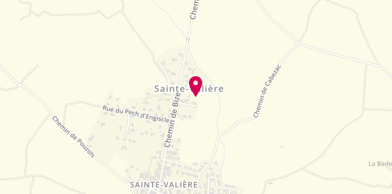 Plan de BRU Jean, 1 la Soulette, 11120 Sainte-Valière