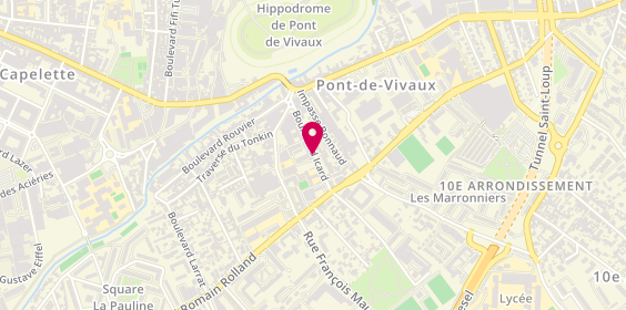 Plan de Electric Avenir, 48 Boulevard Icard, 13010 Marseille