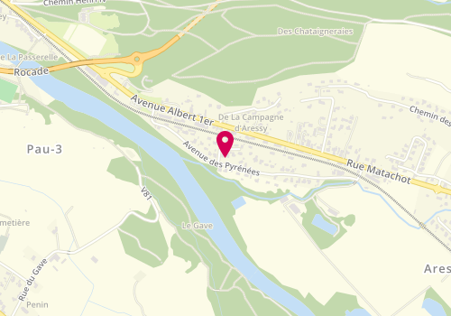 Plan de LAVIGNASSE Paul, 15 Bis Avenue des Pyrénées, 64320 Bizanos