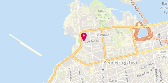 Plan de Mohamed Bachir Bouadjera, 44 Rue Papety, 13007 Marseille