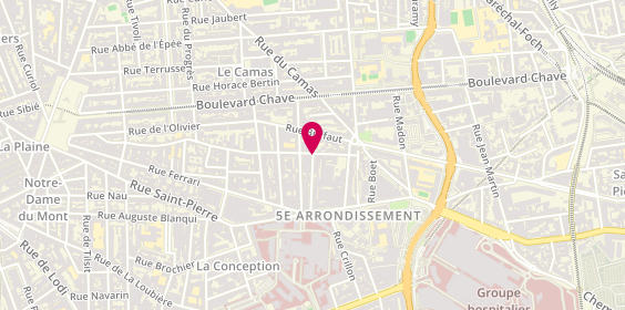 Plan de T K D Telecom, 1 Place Vieux Platane, 13015 Marseille