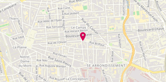 Plan de Elec'concept, 2 Rue Briffaut, 13005 Marseille