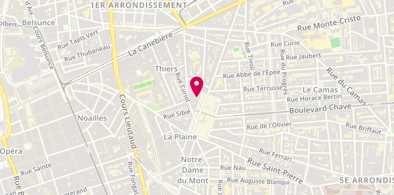 Plan de Etablissements souchon, 46 Rue de la Bibliothèque, 13001 Marseille