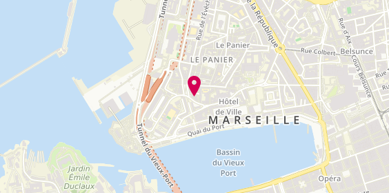 Plan de M L B Fibres, 5 Rue Saint-Pons, 13002 Marseille