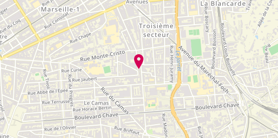 Plan de Électricien Mathieu DUFOUR, 4 Rue George, 13004 Marseille