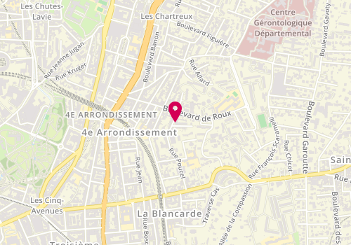 Plan de KOCHETSIAN Hagop, 3 Rue Gavaudan, 13004 Marseille