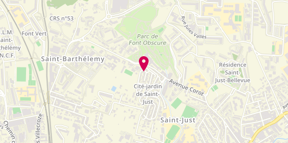 Plan de Electricité Maintenance Services, 60 avenue Jean Albertini, 13013 Marseille