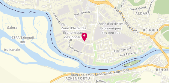 Plan de Samora & Mitch'Elec, Zone Artisanale Les Joncaux
51 Rue de l'Industrie, 64700 Hendaye
