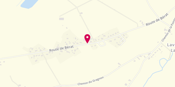 Plan de GONZALES Bernard, 1130 Route Bérat, 31410 Lavernose-Lacasse