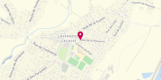 Plan de AVI, 6 Allée Plaisance, 31410 Lavernose-Lacasse
