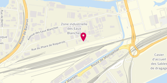Plan de Seira, Zone Industrielle Des
20 Rue Ingril
Av. Des Eaux Blanches, 34200 Sète, France