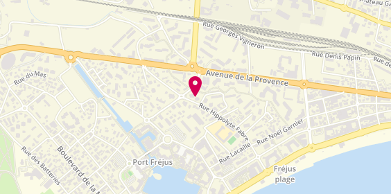 Plan de Appartservices, Résidence Pins d'Azur
287 Rue Hippolyte Fabre, 83600 Fréjus