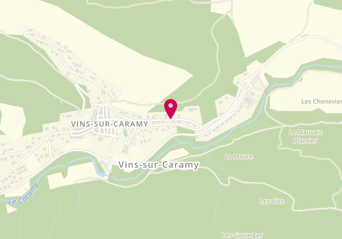 Plan de Gf Electricite, 18 Chemin Saint Vincent, 83170 Vins-sur-Caramy