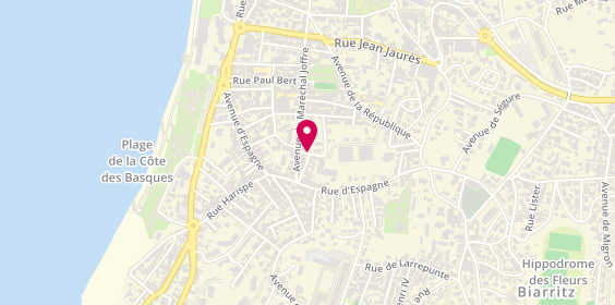 Plan de CHEVALIER Philippe, 18 Rue Marie Douce, 64200 Biarritz