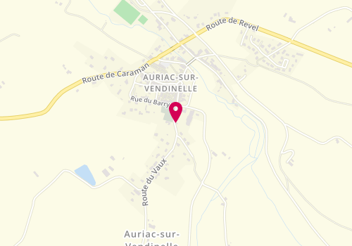 Plan de Seb'elec31, 5 Route du Vaux, 31460 Auriac-sur-Vendinelle