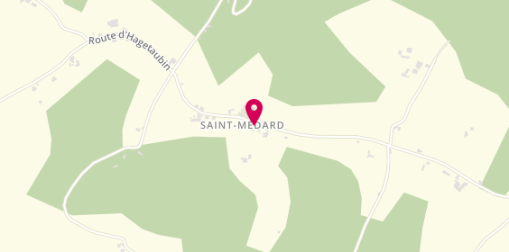 Plan de CAZAUCURT Bernard, 420 Casteide Candau, 64370 Saint-Médard