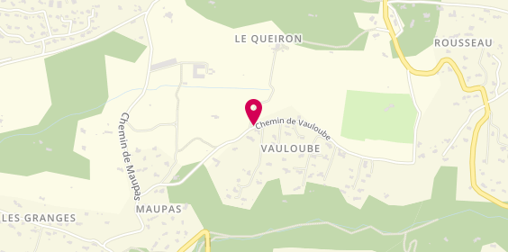 Plan de A Votre Service, Quartier le Queyron 523 Chemin Vauloube, 83600 Bagnols-en-Forêt