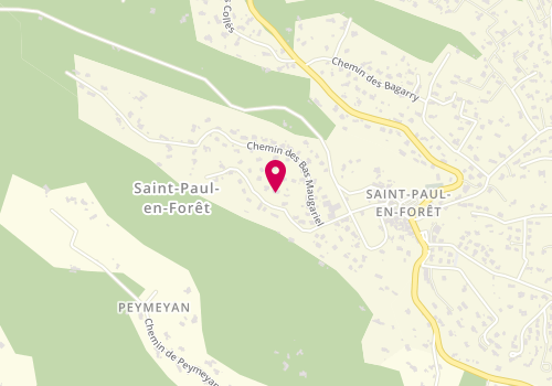 Plan de Help 83, 550 Maugariel, 83440 Saint-Paul-en-Forêt