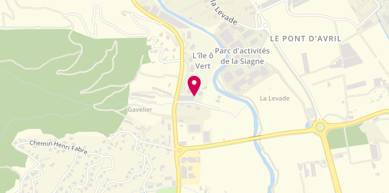 Plan de SAVARESSE Gilles, 1540 avenue du Général Garbay, 06210 Mandelieu-la-Napoule
