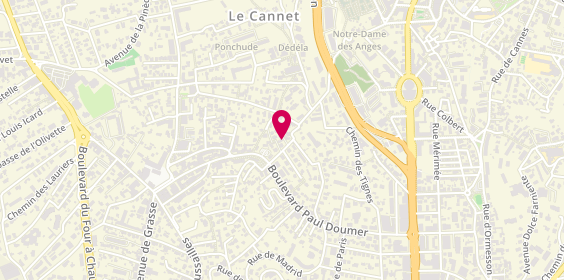 Plan de CHAUVET Nicolas Electricité, 48 avenue Notre Dame des Anges, 06110 Le Cannet