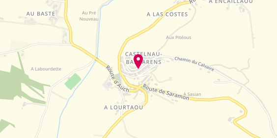 Plan de MIGNARDI Alexandre, Rue Longuebrune d'Astarac, 32450 Castelnau-Barbarens