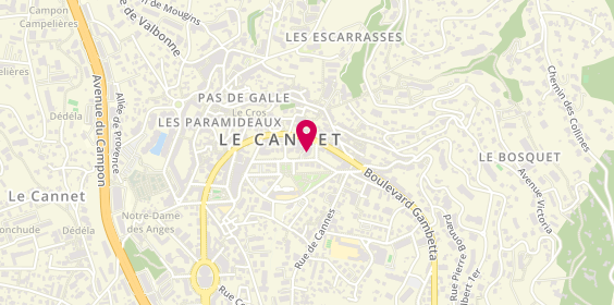 Plan de Debusy Elec, 2 Rue Raymond Veroul, 06110 Le Cannet
