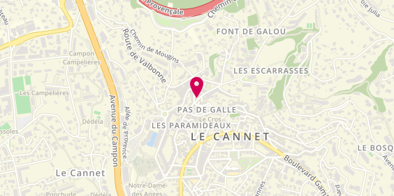 Plan de DSAN-Services, 67 Rue de Cannes, 06110 Le Cannet