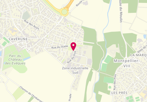 Plan de Francelec, Zone Industrielle Sud
7 Rue du Gua, 34880 Lavérune