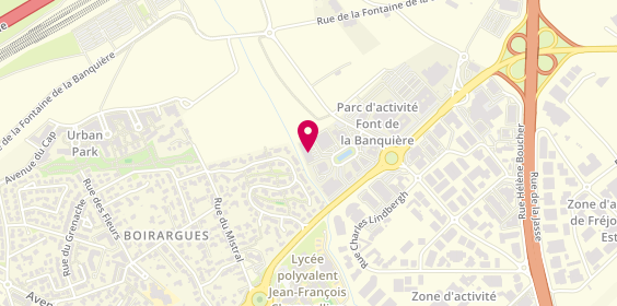 Plan de Engie Solutions, Le Meteor, Zone Artisanale Font de La
Rue de la Banquière, 34970 Lattes